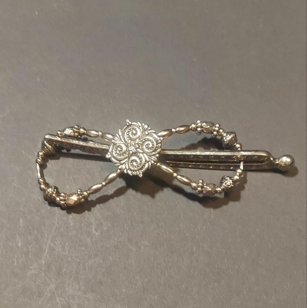 Lilla Rose Elegant Silver Hair Clip Large